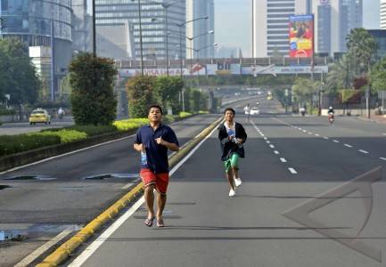 &#91;HOT+PICT&#93; Potret Suasana Kota Jakarta di Hari Raya Idul Fitri