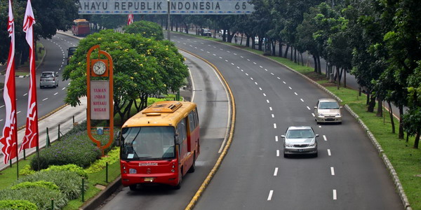 &#91;HOT+PICT&#93; Potret Suasana Kota Jakarta di Hari Raya Idul Fitri