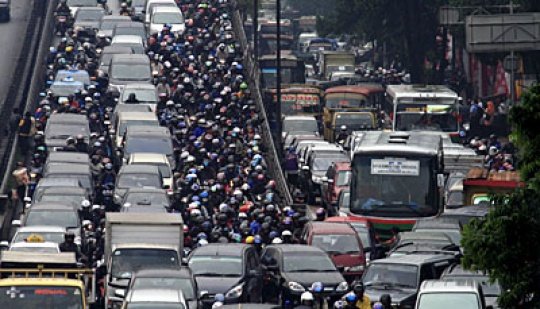 &#91;HOT+PICT&#93; Potret Suasana Kota Jakarta di Hari Raya Idul Fitri