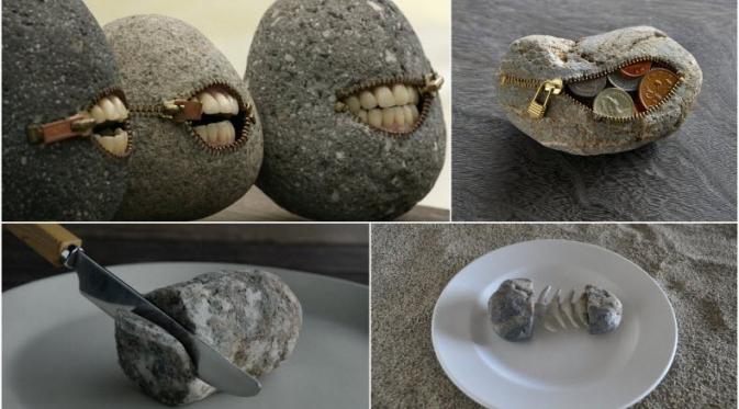 Seniman Jepang mengubah batu menjadi karya seni bernilai tinggi