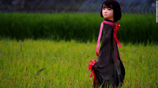 Orangan-orangan sawah di Japan