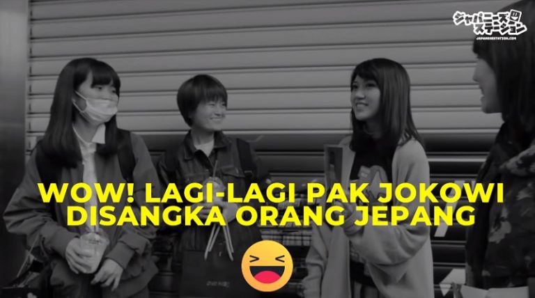 Diperlihatkan Foto Pak Jokowi, Orang2 Shibuya Malah Menyangka Beliau Org Jepang!