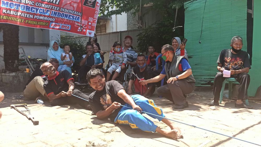 Melihat Keseruan Lomba Agustusan untuk Difabel di Ponorogo