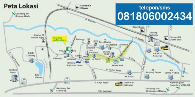 Perumahan Keluarga Murah Di Depok Jatimulya Cimanggis Margonda Dekat Stasiun