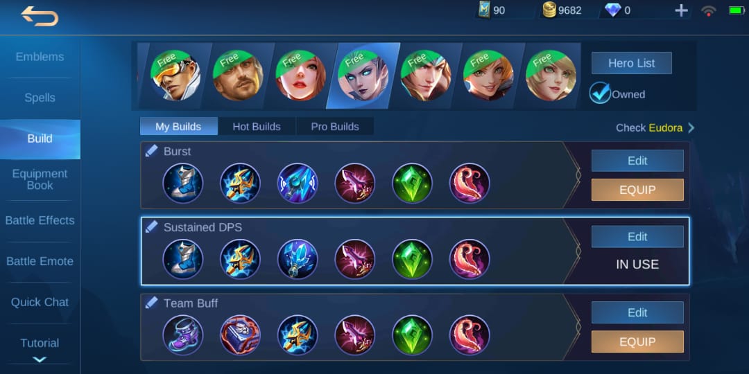 Tips Bermain Mobile Legends Bang Bang Menggunakan Eudora Hingga Mythic!