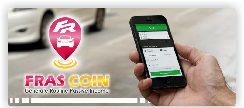 FRASCOIN Official Partner UBER,GRAB dan GOCAR
