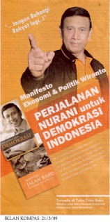 "Hidup Wiranto !!.. Hidup Wiranto !!, Ehh...MALAH DIBENTAK WIRANTO.