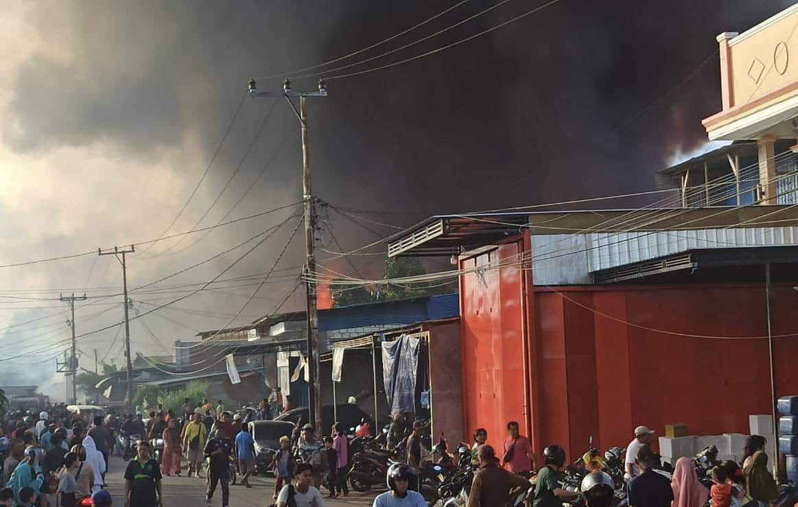 TPNPB klaim bakar Pasar Baru Sentani di Kabupaten Jayapura