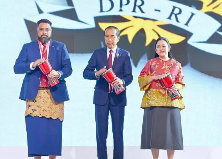 Tifa yang ditabuh Jokowi diduga palsu