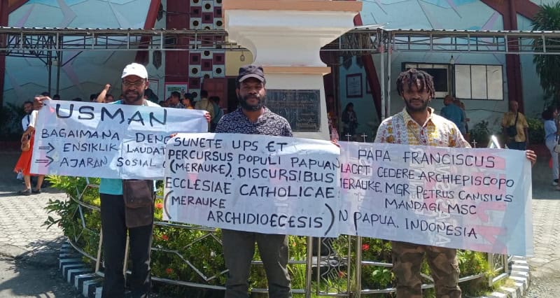 Uskup Merauke dinilai tak mampu gembalakan umat Papua Selatan