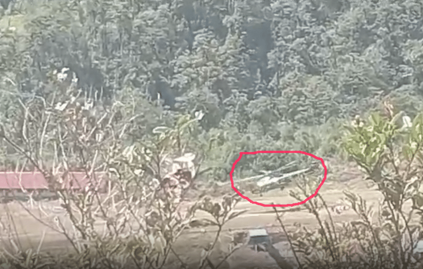 TNI kerahkan pasukan pakai helikopter di Kampung Yuguru Nduga, warga ketakutan
