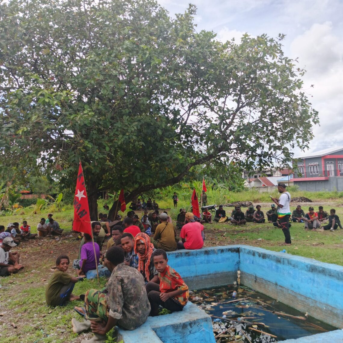 Simpatisan KNPB Serang Polisi, Dua Anggota Terluka