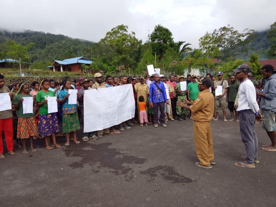 Gereja, pemerintah Distrik Borme dan masyarakat tolak pembangunan pos TNI