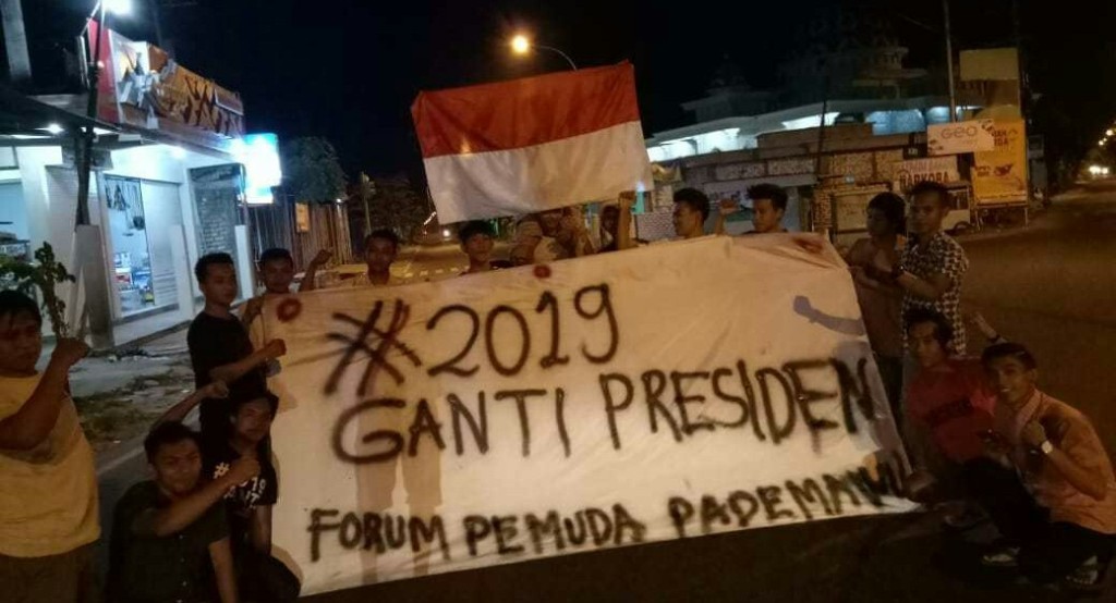 Gerakan #2019GantiPresiden Mulai Marak di Madura