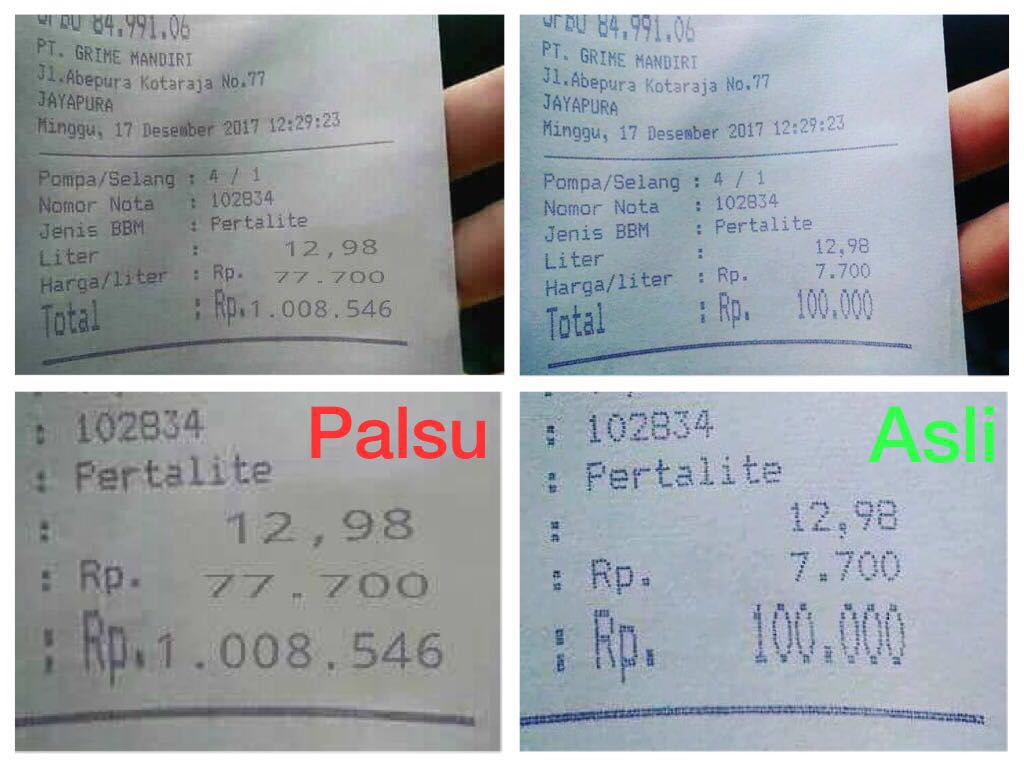 Ditangkap, Penyebar Hoax Harga BBM di Papua