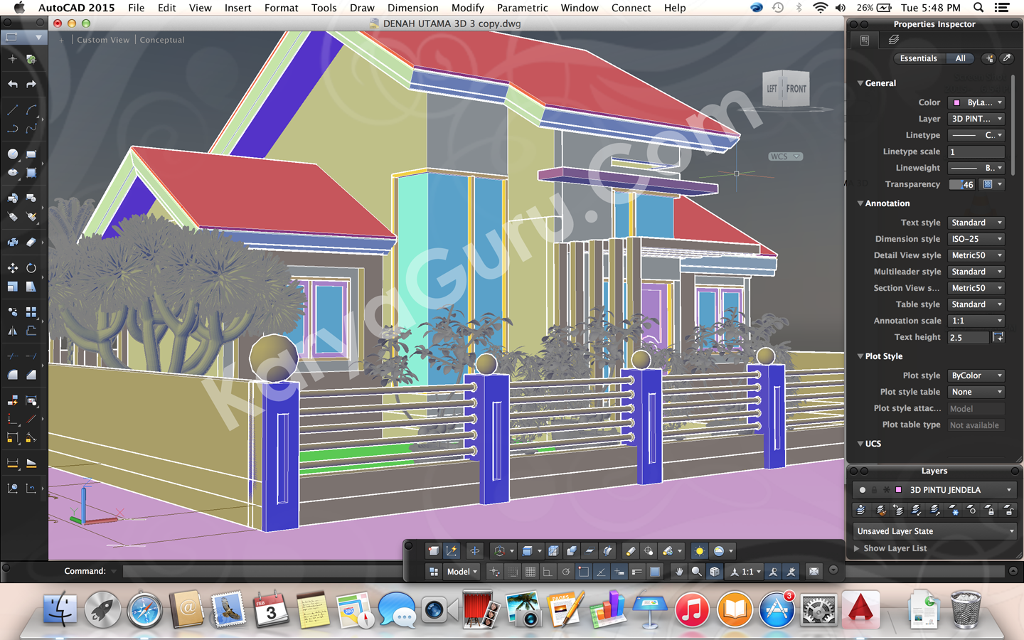 autocad for mac rendering