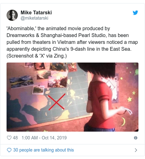 Malaysia Hapus Peta China dari Film Abominable, Ada Apa?