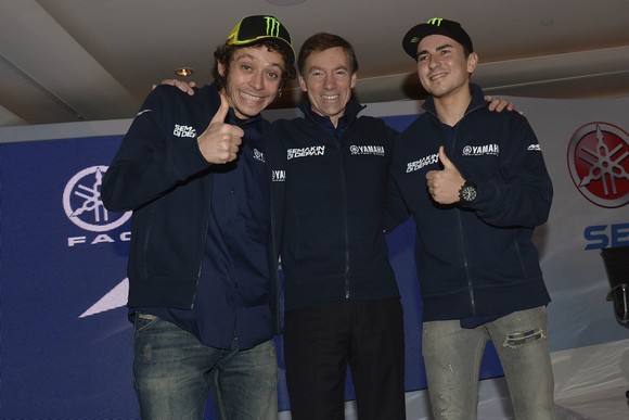 Video: Lorenzo-Rossi Resmikan Logo Baru Yamaha di Jakarta