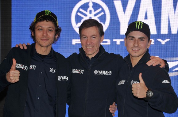 Video: Lorenzo-Rossi Resmikan Logo Baru Yamaha di Jakarta