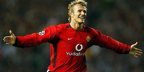 Karir Panjang Beckham Dalam Angka