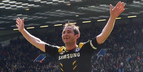 Frank Lampard resmi menjadi topskor sepanjang masa Chelsea