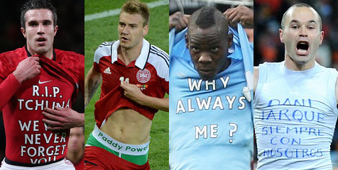 &#91;shirt Happens&#93; 13 &quot;Pesan Dalam Jersey&quot; Unik Dalam Sepakbola &#91;+PIC Ofc&#93;