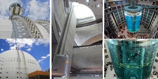 Bentuk-Bentuk Lift Keren di Dunia!