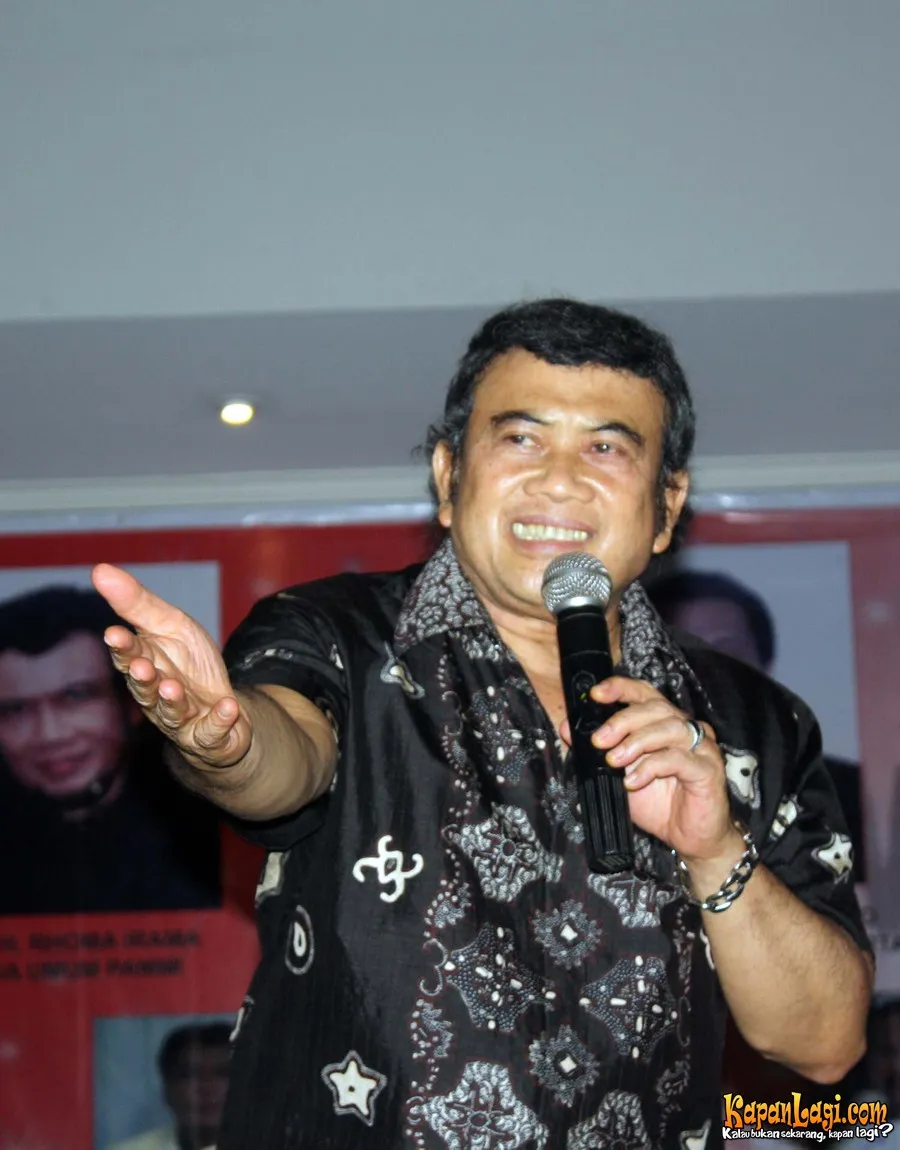 Suprise ... PPP, PKB, PKS Sambut Positip Pencapresan Rhoma. GOLKAR Tak Anggap Enteng!