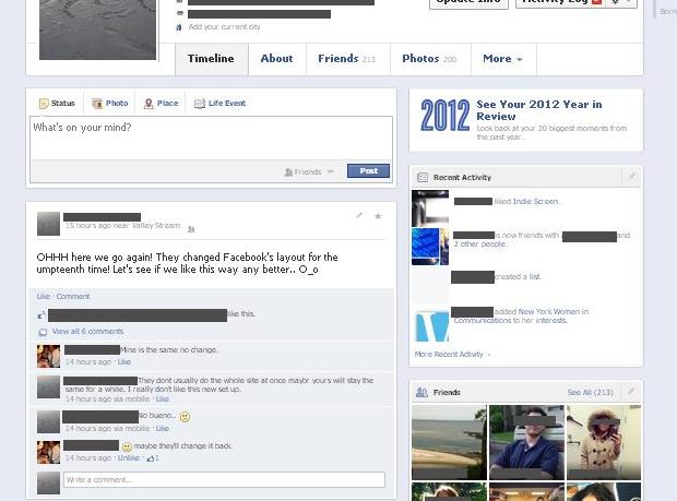 Timeline FB bakal berubah lagi