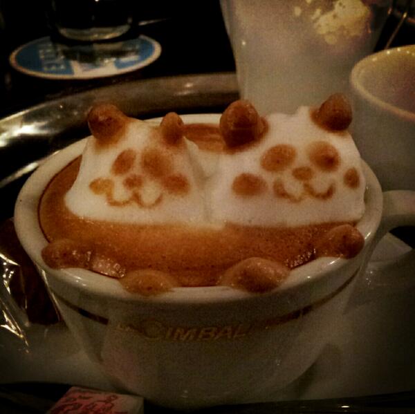 &#91;PIC&#93; Latte Art Seni 3D di atas Cangkir Kopi