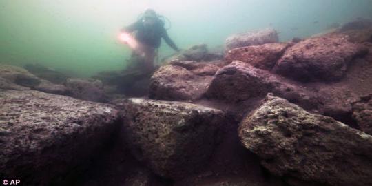 5 Kota kuno yang tenggelam di bawah laut