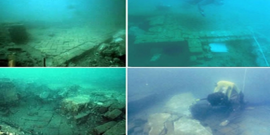 5 Kota kuno yang tenggelam di bawah laut