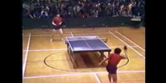 &#91;Video&#93; adu ping pong paling spektakuler