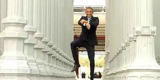 Barack Obama lakukan Gangnam Style?