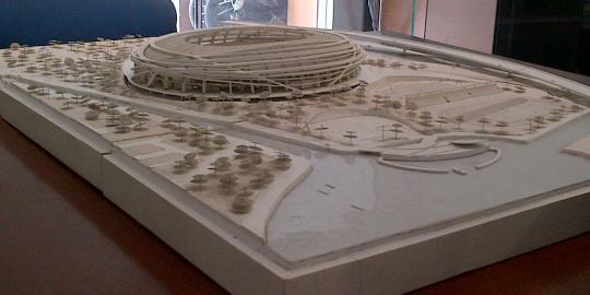 5 Kehebatan stadion Rp 1 triliun yang akan dibangun Jokowi