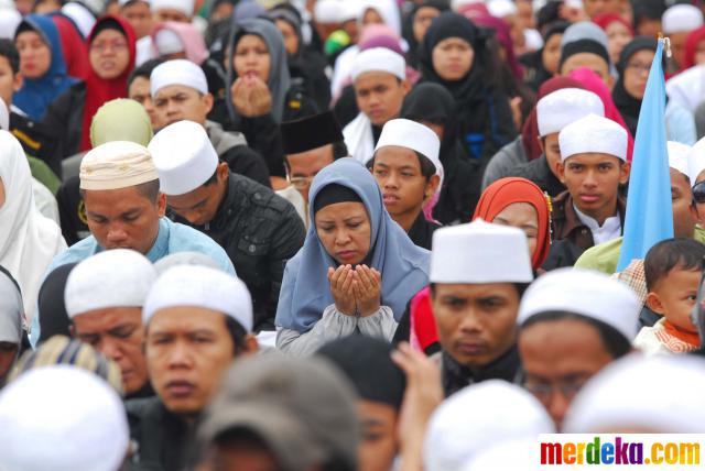 Foto: Peringatan Maulud Nabi Muhammad SAW di Monas