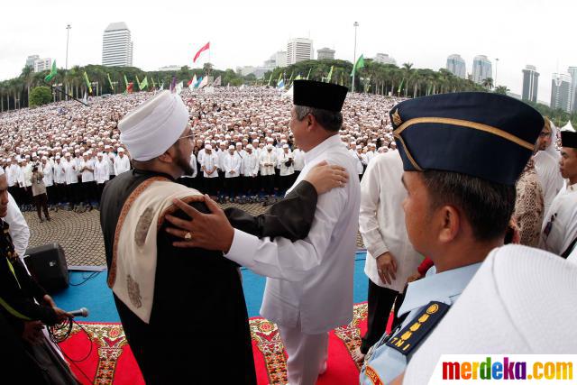 Foto: Peringatan Maulud Nabi Muhammad SAW di Monas