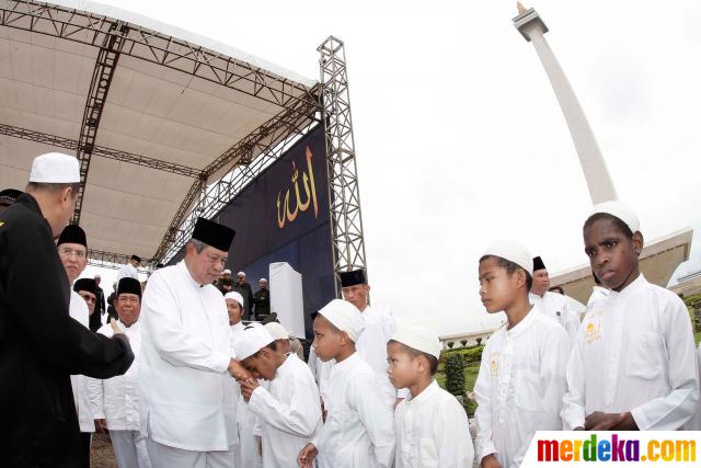 Foto: Peringatan Maulud Nabi Muhammad SAW di Monas