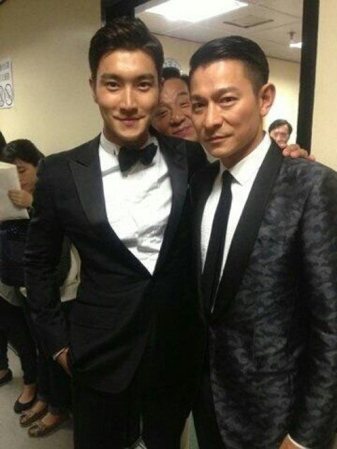 Choi Siwon Foto Lucu Bareng Jackie Chan - Andy Lau