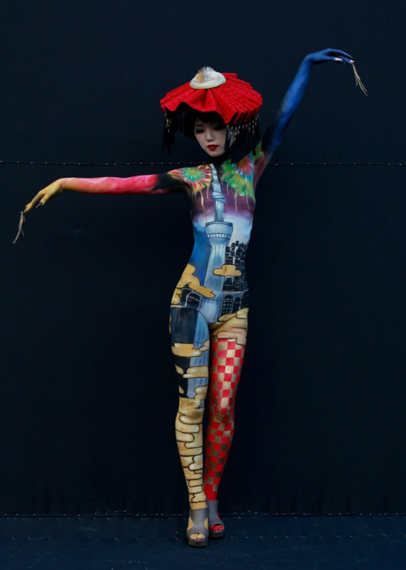 Festival Body Painting Korea Selatan Yang Penuh Fantasi (Agak BB)