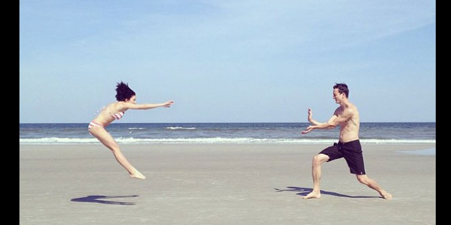 Ini Dia Foto-Foto Unik Pose Kamehame Pilihan Ku