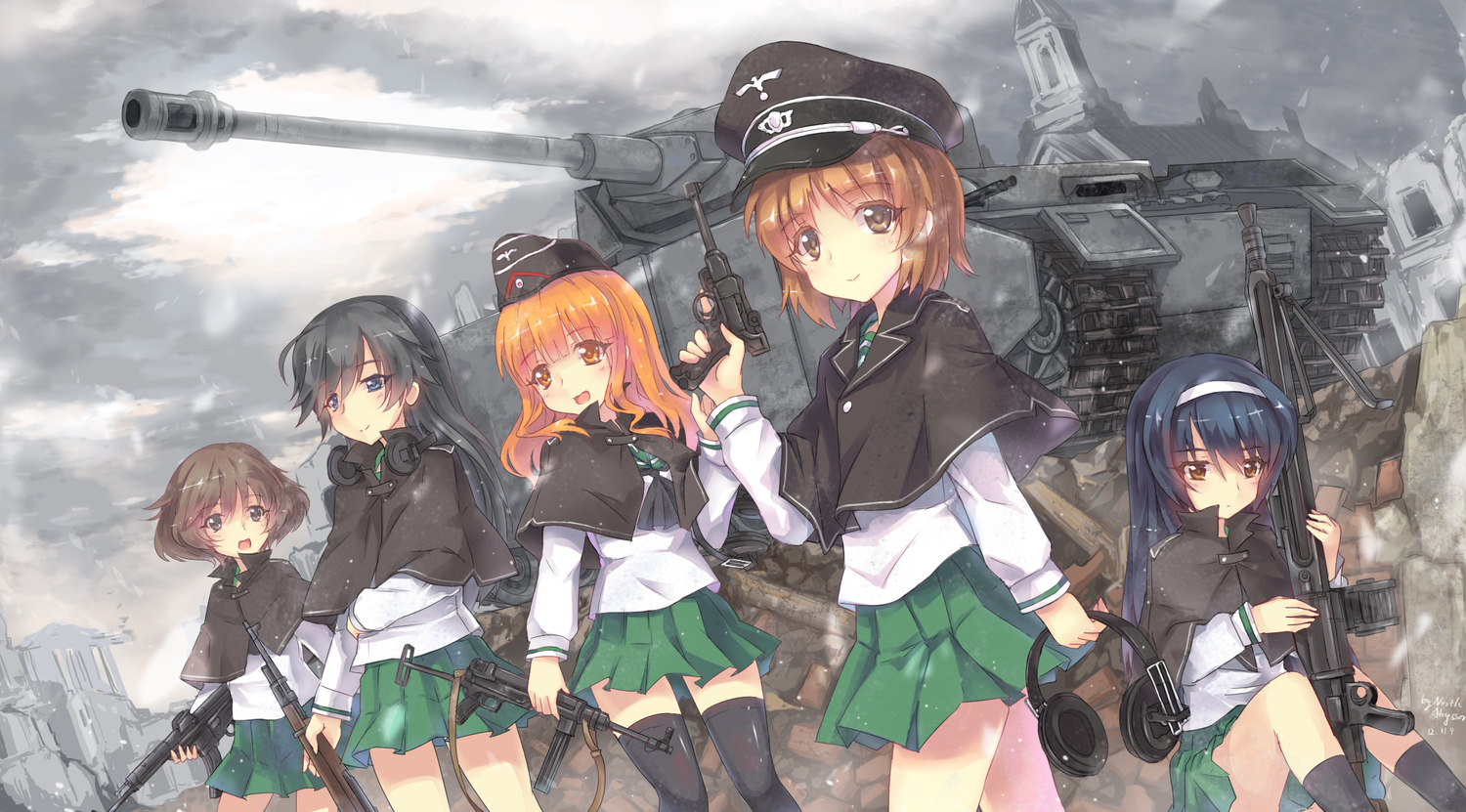 ****PIC} Moe Main Battle Tanks From Girls und Panzer The Anima****
