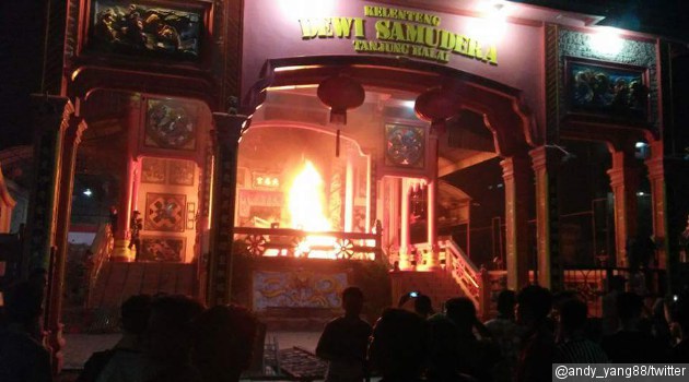 Ini Vonis 8 Terdakwa Pembakar Vihara di Tanjung Balai