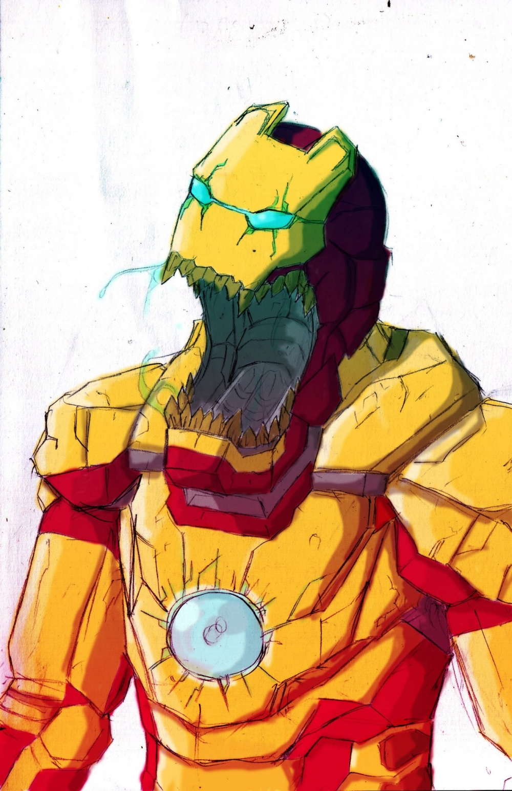 &#91;Karnaval Karya&#93; Ini Digital Painting Iron Man Karya Ane Gan!