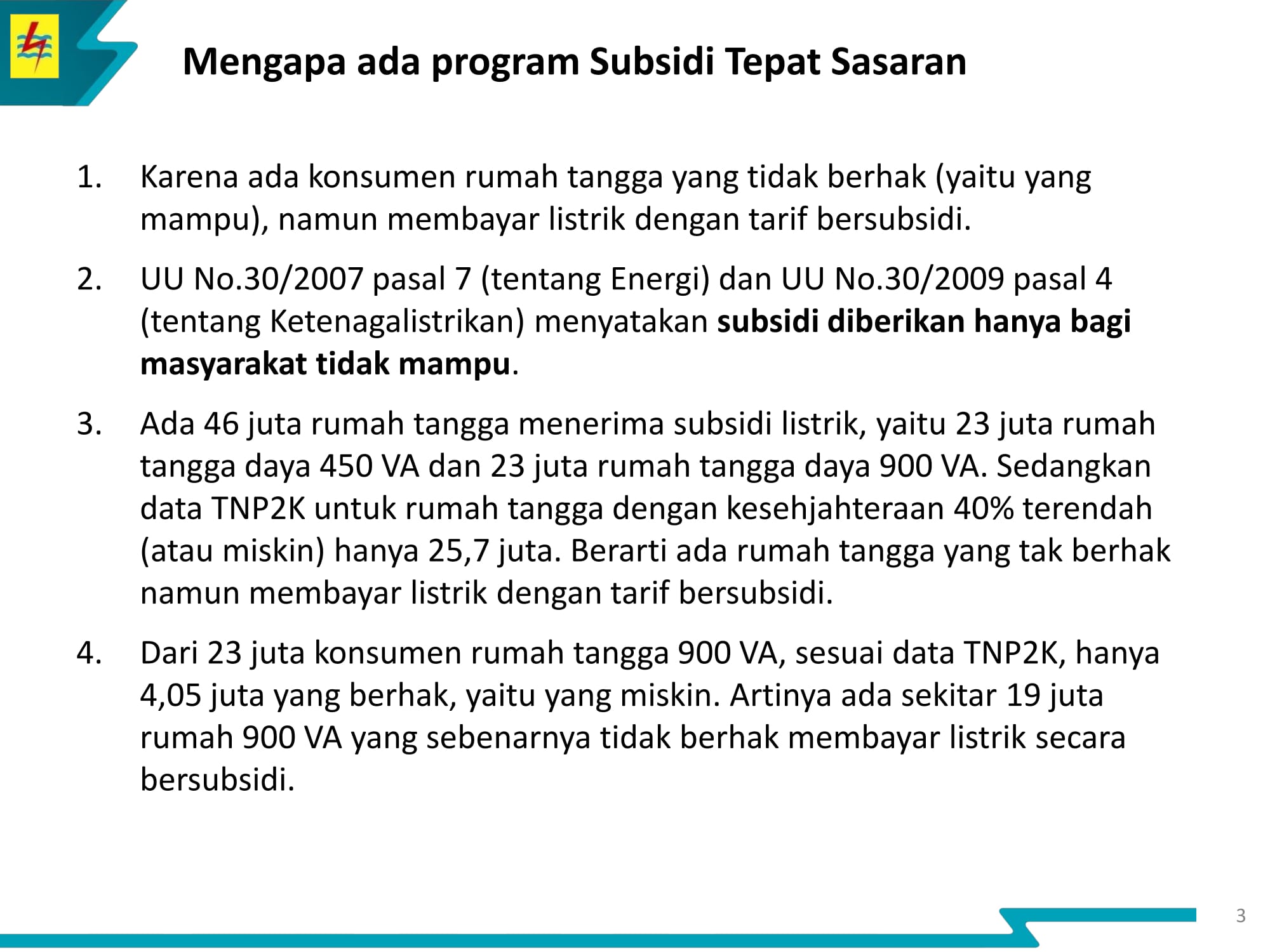 Sadarkah Kita, Kemana Sajakah Subsidi Listrik Selama Ini?