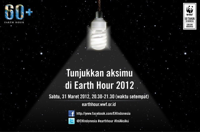 Lima Ikon di Jakarta Akan Mati Lampu Malam Ini Sebagai Dukungan Earth Hour 2012