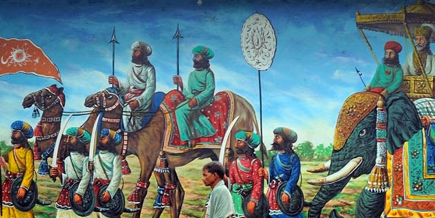 Warna-warni Mural di Jalanan India