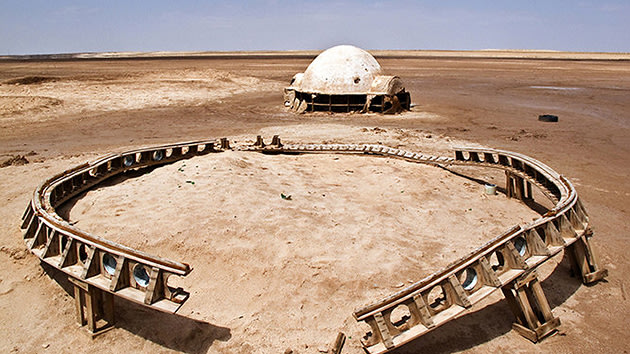 Potongan planet Tatooine di Bumi