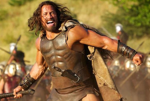 Penampakan Pertama Kali Dwayne Johnson "The Rock" sebagai Hercules