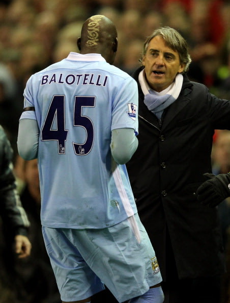Pasang Surut Hubungan Mario Balotelli dan Roberto Mancini 